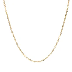 Cadena Singapur 45cm Oro 18K