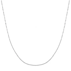Cadena Veneciana 55cm Plata