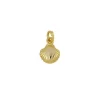 Charm Concha Plata Dorada