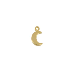 Charm Luna Plata Dorada