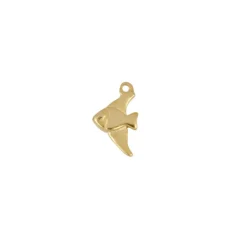 Charm Pez Plata Dorada