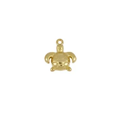 Charm Tortuga Plata Dorada
