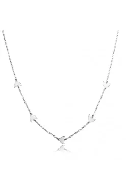 Choker Lunas Plata