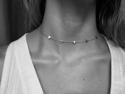 Choker Lunas Plata