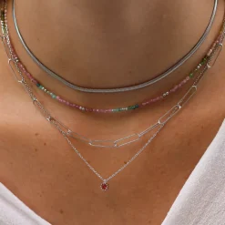 Choker Serpentine Plata