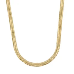 Choker Serpentine Plata Dorada