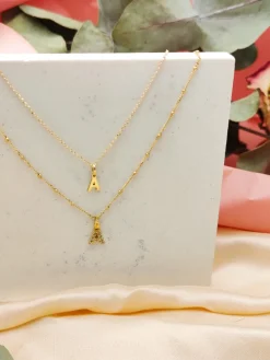 Colgante Shine Letter Oro 18K