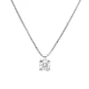 Collar Claw Diamante G-VS Oro Blanco 18K