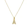 Collar Letter Oro 18K