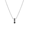 Collar Neri Black Diamantes 0,04t Oro Blanco 18K