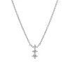 Collar Neri Diamantes 0,06t G-VS Oro Blanco 18K