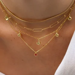 Collar Numa Plata Dorada