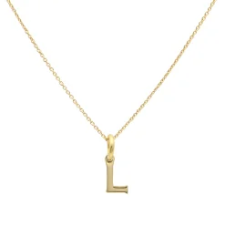 Collar Shine Letter Oro 18K