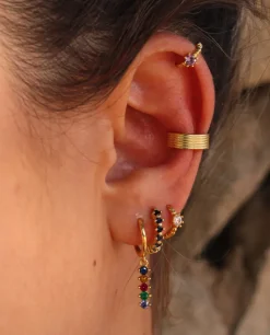 Ear Cuff Atenas Plata Dorada