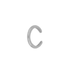 Ear Cuff Basic Plata