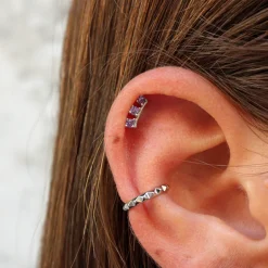 Ear Cuff Bimba Plata