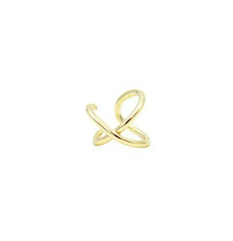 Ear Cuff Denis Plata Dorada