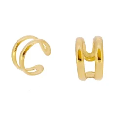 Ear Cuff Electra Plata Dorada