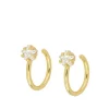 Ear Cuff Estrella Plata Dorada