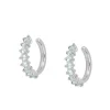 Ear Cuff Grecia Aqua Plata
