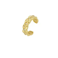 Ear Cuff Heli Plata Dorada
