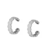 Ear Cuff Hexa Plata