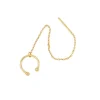 Ear Cuff Jana Chain Plata Dorada