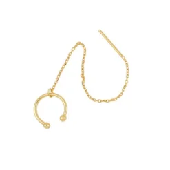 Ear Cuff Jana Chain Plata Dorada