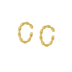 Ear Cuff Vania Plata Dorada
