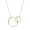 Gargantilla Circles Oro 18K