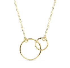 Gargantilla Circles Oro 18K
