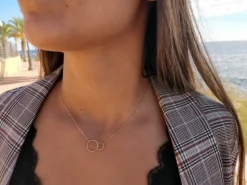 Gargantilla Circles Oro 18K