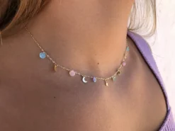 Gargantilla Clarise Oro 18K