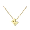Gargantilla Diamond Letter Oro 18K