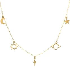 Gargantilla Galaxy Oro 18K
