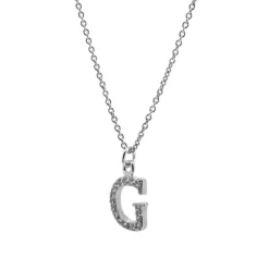 Gargantilla Letter Me Plata