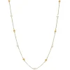 Gargantilla Pearl Ball Oro 18K