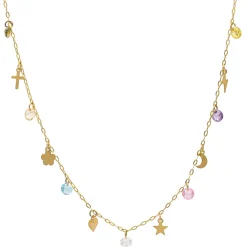 Gargantilla Universo Oro 18K
