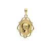Medalla Virgen Niña 18K