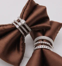 Media Alianza Fain Diamantes G-VS Oro Blanco 18K