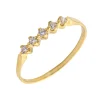 Media Alianza Faye Diamantes 0,18ct DF-VS1 Oro18K