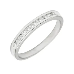 Media Alianza Isha Diamantes 0,25ct DF-VS1 Oro Blanco 18K