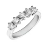 Media Alianza Stella Diamantes 0,75ct GH-VS Oro Blanco 18K