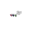 Pendiente Mini Amelie Multicolor Plata