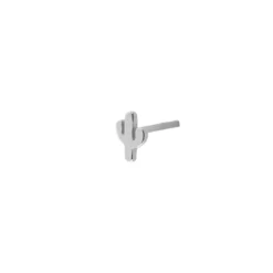 Pendiente Mini Cactus Plata