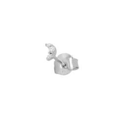 Pendiente Mini Lunet Plata