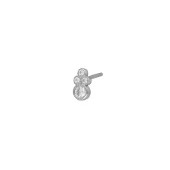 Pendiente Mini Nélida Plata