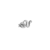 Pendiente Mini Snake Plata