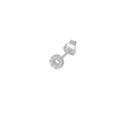 Pendiente Mini Sun Plata