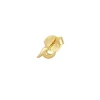 Pendiente Mini Wave Plata Dorada